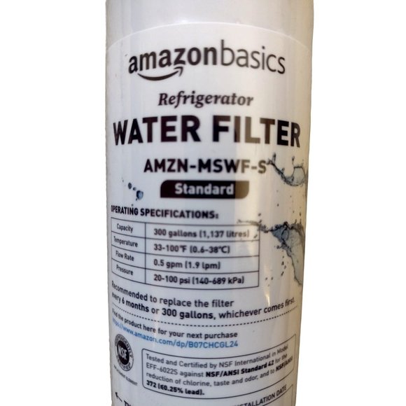 2-Pack AmazonBasics Replacement GE MSWF Refrigerator Water Filter - Picture 4 of 4